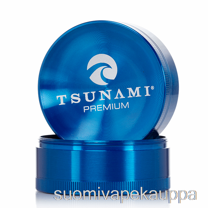 Vape Box Tsunami 2,4 Tuuman 4-osainen Upotettu Hiomakone Sininen (63 Mm)